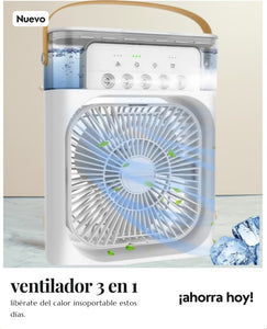 Ventilador de aire acondicionado portátil